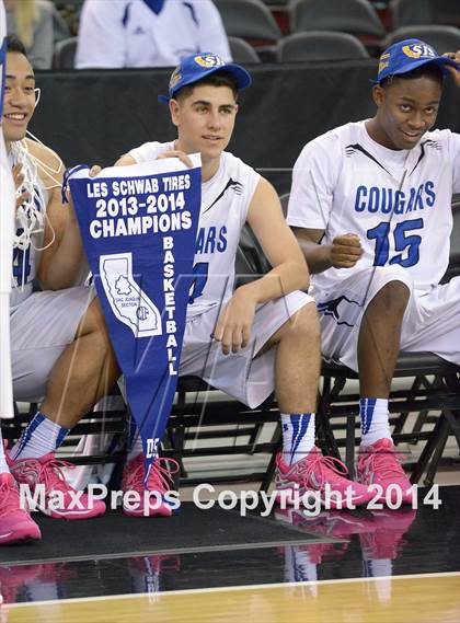 Thumbnail 3 in Capital Christian vs. Central Catholic (CIF SJS D5 Final) photogallery.
