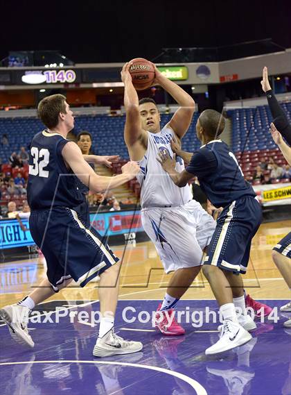 Thumbnail 1 in Capital Christian vs. Central Catholic (CIF SJS D5 Final) photogallery.
