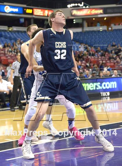 Thumbnail 3 in Capital Christian vs. Central Catholic (CIF SJS D5 Final) photogallery.