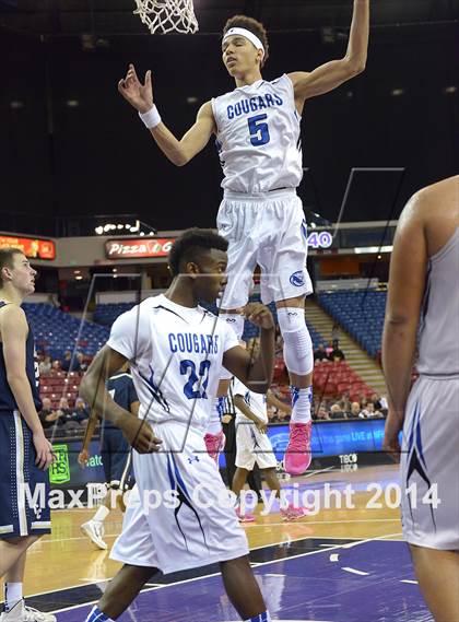 Thumbnail 3 in Capital Christian vs. Central Catholic (CIF SJS D5 Final) photogallery.