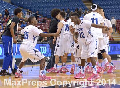 Thumbnail 2 in Capital Christian vs. Central Catholic (CIF SJS D5 Final) photogallery.
