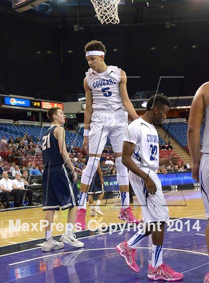 Thumbnail 1 in Capital Christian vs. Central Catholic (CIF SJS D5 Final) photogallery.