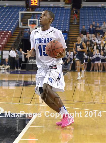 Thumbnail 2 in Capital Christian vs. Central Catholic (CIF SJS D5 Final) photogallery.
