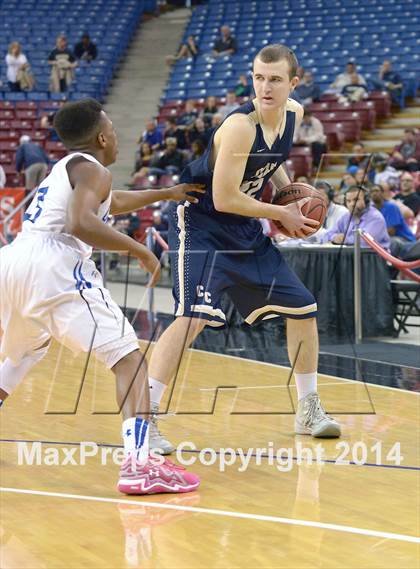 Thumbnail 1 in Capital Christian vs. Central Catholic (CIF SJS D5 Final) photogallery.