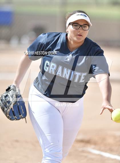 Thumbnail 3 in Granite Hills vs. Yucaipa (Michelle Carew Classic) photogallery.
