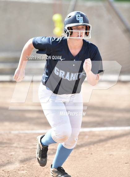 Thumbnail 2 in Granite Hills vs. Yucaipa (Michelle Carew Classic) photogallery.
