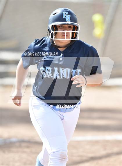 Thumbnail 3 in Granite Hills vs. Yucaipa (Michelle Carew Classic) photogallery.