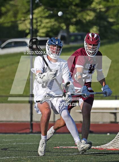 Thumbnail 3 in Xavier vs. Bethel (CIAC Class M first round) photogallery.