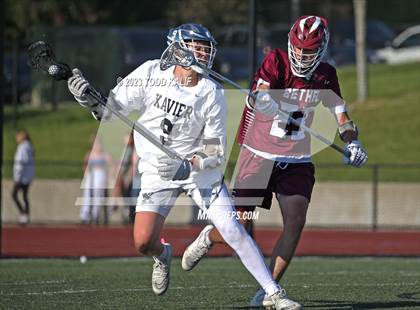 Thumbnail 1 in Xavier vs. Bethel (CIAC Class M first round) photogallery.