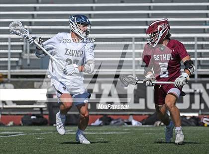 Thumbnail 1 in Xavier vs. Bethel (CIAC Class M first round) photogallery.