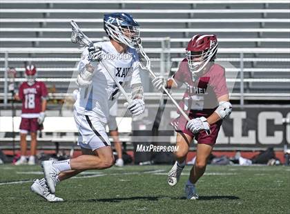 Thumbnail 2 in Xavier vs. Bethel (CIAC Class M first round) photogallery.