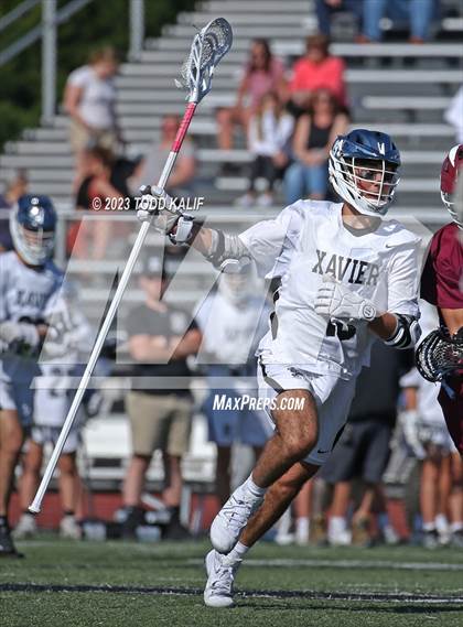 Thumbnail 2 in Xavier vs. Bethel (CIAC Class M first round) photogallery.