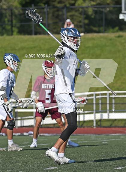 Thumbnail 2 in Xavier vs. Bethel (CIAC Class M first round) photogallery.