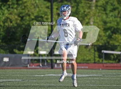 Thumbnail 2 in Xavier vs. Bethel (CIAC Class M first round) photogallery.