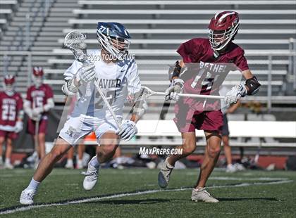 Thumbnail 2 in Xavier vs. Bethel (CIAC Class M first round) photogallery.