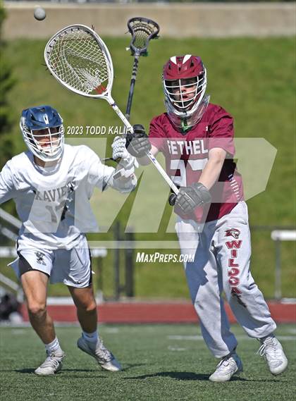 Thumbnail 3 in Xavier vs. Bethel (CIAC Class M first round) photogallery.