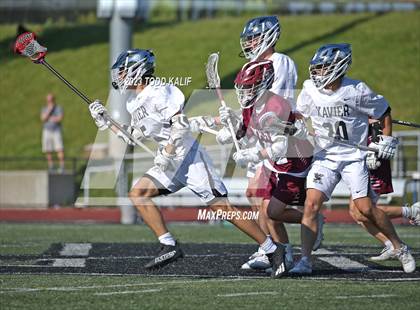 Thumbnail 3 in Xavier vs. Bethel (CIAC Class M first round) photogallery.