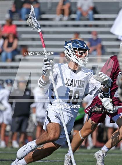 Thumbnail 3 in Xavier vs. Bethel (CIAC Class M first round) photogallery.