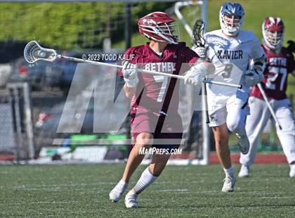 Thumbnail 3 in Xavier vs. Bethel (CIAC Class M first round) photogallery.