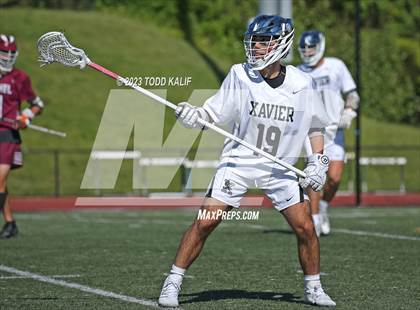Thumbnail 3 in Xavier vs. Bethel (CIAC Class M first round) photogallery.