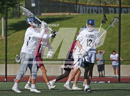 Thumbnail 3 in Xavier vs. Bethel (CIAC Class M first round) photogallery.