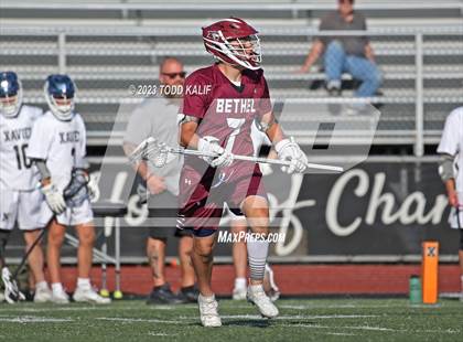 Thumbnail 2 in Xavier vs. Bethel (CIAC Class M first round) photogallery.