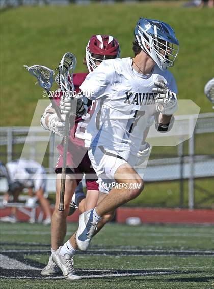 Thumbnail 1 in Xavier vs. Bethel (CIAC Class M first round) photogallery.
