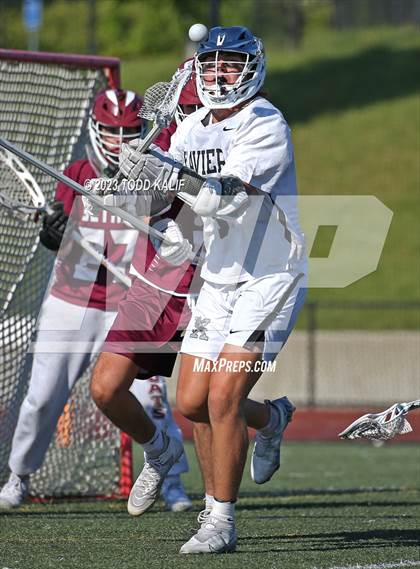 Thumbnail 3 in Xavier vs. Bethel (CIAC Class M first round) photogallery.