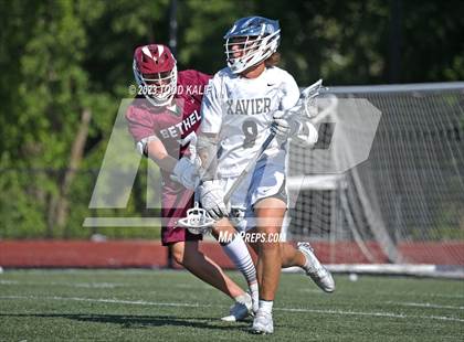 Thumbnail 2 in Xavier vs. Bethel (CIAC Class M first round) photogallery.