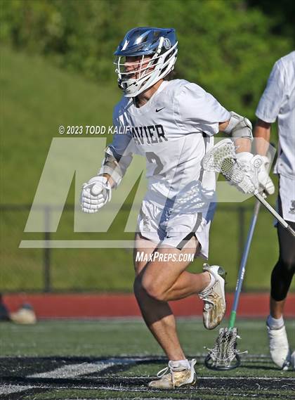 Thumbnail 3 in Xavier vs. Bethel (CIAC Class M first round) photogallery.