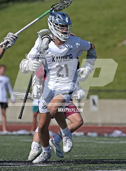 Thumbnail 1 in Xavier vs. Bethel (CIAC Class M first round) photogallery.