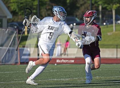Thumbnail 1 in Xavier vs. Bethel (CIAC Class M first round) photogallery.