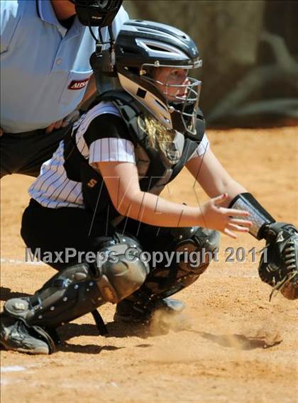 Thumbnail 2 in Marshall County vs. Southside, Gadsden (Bob Jones Tournament) photogallery.