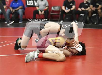Thumbnail 1 in Bell Gardens & Hueneme vs La Canada (CIF Southern Section Wrestling Championships) photogallery.