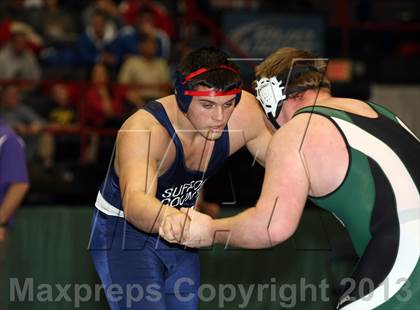 Thumbnail 2 in NYSPHSAA D1 Boys Wrestling Championships (Semifinal & Consolation) photogallery.