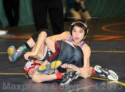 Thumbnail 3 in NYSPHSAA D1 Boys Wrestling Championships (Semifinal & Consolation) photogallery.