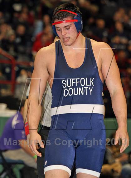 Thumbnail 3 in NYSPHSAA D1 Boys Wrestling Championships (Semifinal & Consolation) photogallery.