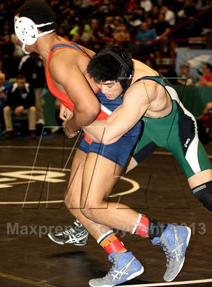 Thumbnail 3 in NYSPHSAA D1 Boys Wrestling Championships (Semifinal & Consolation) photogallery.