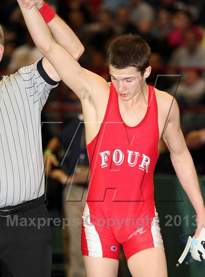 Thumbnail 3 in NYSPHSAA D1 Boys Wrestling Championships (Semifinal & Consolation) photogallery.
