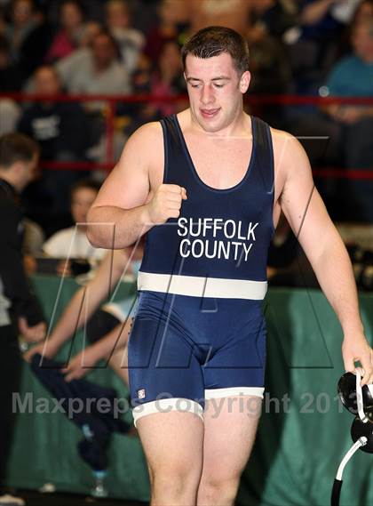 Thumbnail 3 in NYSPHSAA D1 Boys Wrestling Championships (Semifinal & Consolation) photogallery.