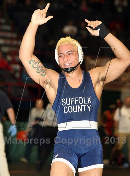 Thumbnail 3 in NYSPHSAA D1 Boys Wrestling Championships (Semifinal & Consolation) photogallery.