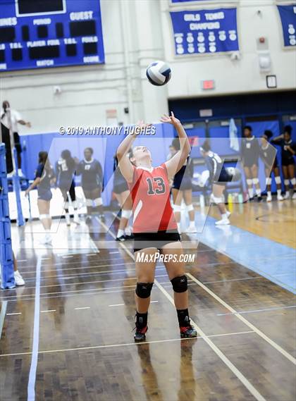 Thumbnail 2 in Mineola Vs Bayport Blue Point (Long Beach Invitational) photogallery.