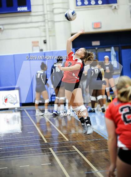 Thumbnail 1 in Mineola Vs Bayport Blue Point (Long Beach Invitational) photogallery.