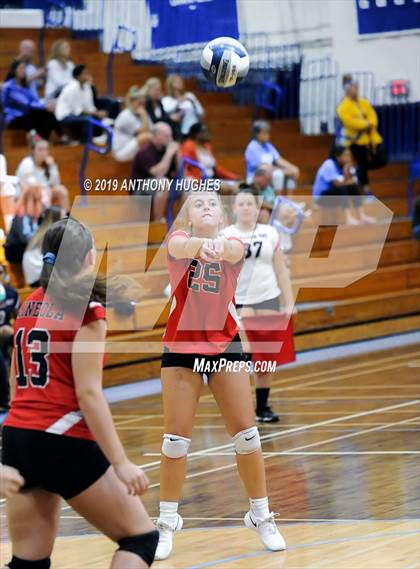 Thumbnail 1 in Mineola Vs Bayport Blue Point (Long Beach Invitational) photogallery.