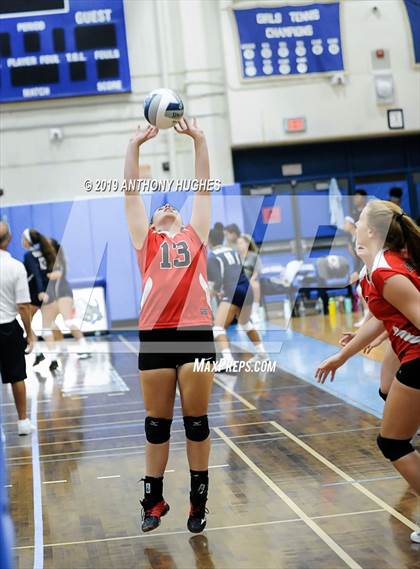 Thumbnail 3 in Mineola Vs Bayport Blue Point (Long Beach Invitational) photogallery.