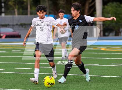 Thumbnail 2 in JV: Olympic Heights @ St. John Paul II Academy photogallery.