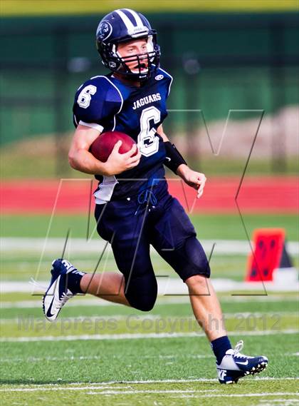 Thumbnail 3 in Emery-Weiner vs. Brenham Christian Academy photogallery.