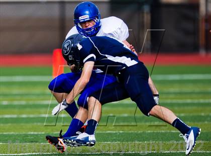 Thumbnail 1 in Emery-Weiner vs. Brenham Christian Academy photogallery.