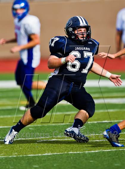 Thumbnail 3 in Emery-Weiner vs. Brenham Christian Academy photogallery.