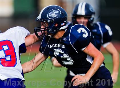 Thumbnail 2 in Emery-Weiner vs. Brenham Christian Academy photogallery.